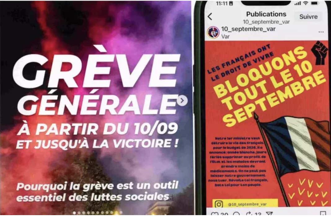 „Blocăm totul”: Cine sunt cei care anunță blocarea Franței „Blocăm totul”: Cine sunt cei care anunță blocarea Franței