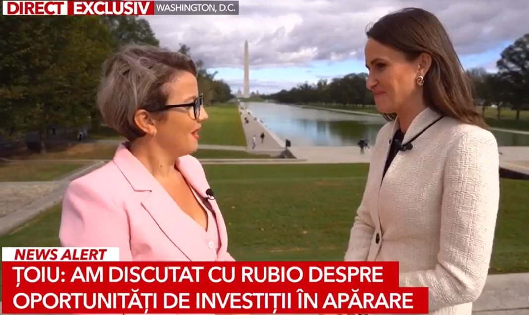 Deustche Welle: La întâlnirea dintre Țoiu și Rubio, România nu a primit nicio promisiune de ridicare a vizelor sau de suplimentare a forțelor militare, ci doar oportunități tranzacționale Deustche Welle: La întâlnirea dintre Țoiu și Rubio, România nu a primit nicio promisiune de ridicare a vizelor sau de suplimentare a forțelor militare, ci doar oportunități tranzacționale