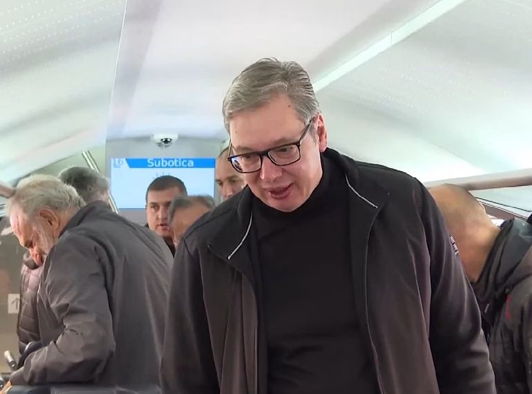 Vučić: Linia ferată rapidă Belgrad-Budapesta va fi pusă în funcțiune pentru traficul de marfă în termen de 2 luni, iar pentru traficul de pasageri la începutul lunii martie a anului viitor Vučić: Linia ferată rapidă Belgrad-Budapesta va fi pusă în funcțiune pentru traficul de marfă în termen de 2 luni, iar pentru traficul de pasageri la începutul lunii martie a anului viitor