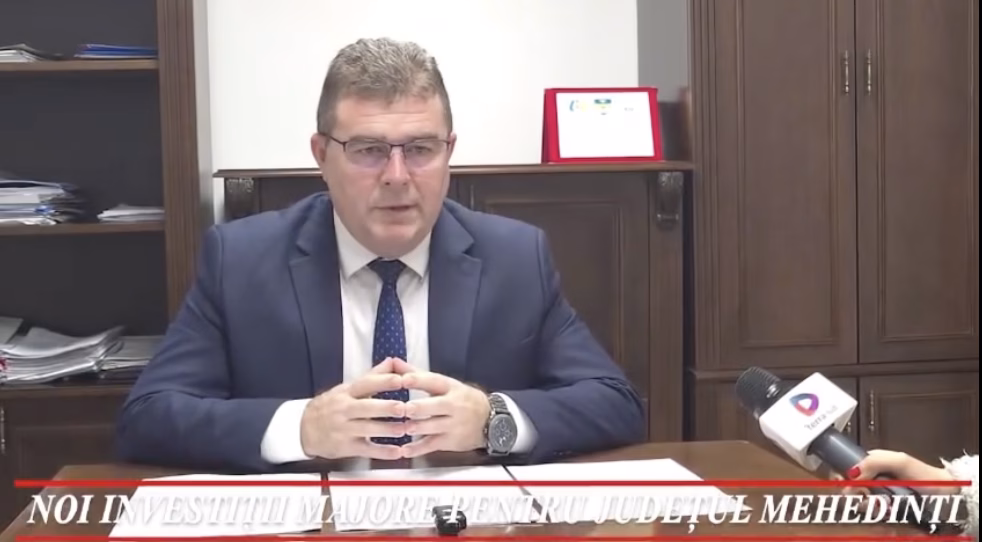 Șeful CJ Mehedinți anunță proiecte importante Șeful CJ Mehedinți anunță proiecte importante