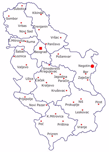 negotin-lokacija