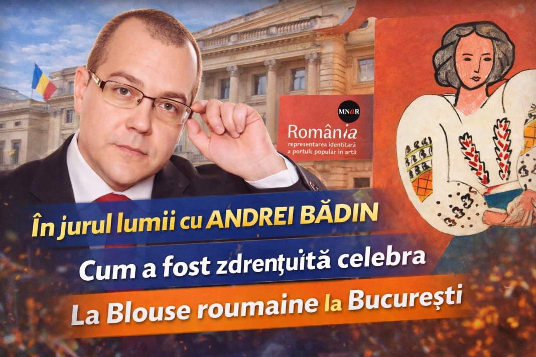 VIDEO: Cum a fost zdrențuită celebra La Blouse roumaine la București VIDEO: Cum a fost zdrențuită celebra La Blouse roumaine la București
