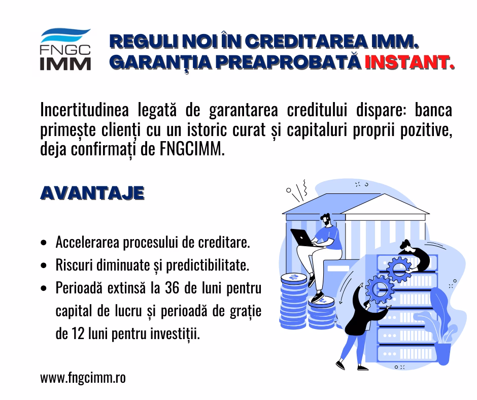 INSTANT IMM – Garanția care accelerează finanțarea afacerilor dinamice creat pentru antreprenorii care nu amână creșterea INSTANT IMM – Garanția care accelerează finanțarea afacerilor dinamice creat pentru antreprenorii care nu amână creșterea
