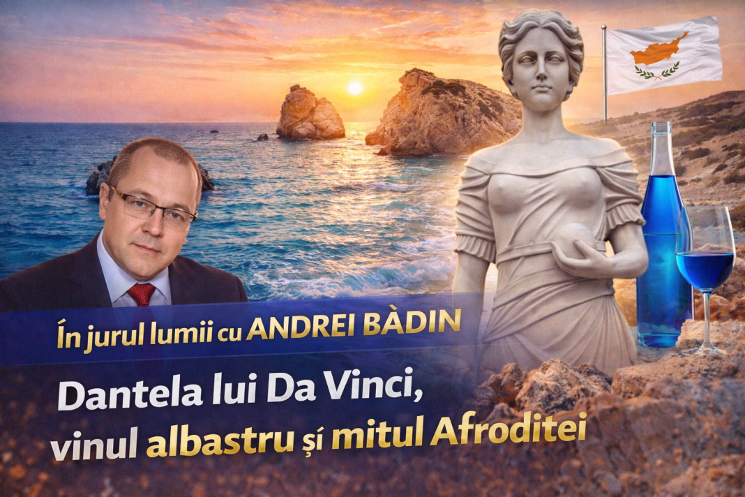 Andrei Bădin pe YouTube: Dantela lui Da Vinci, vinul albastru și Afrodita ieșind din spuma mării Andrei Bădin pe YouTube: Dantela lui Da Vinci, vinul albastru și Afrodita ieșind din spuma mării