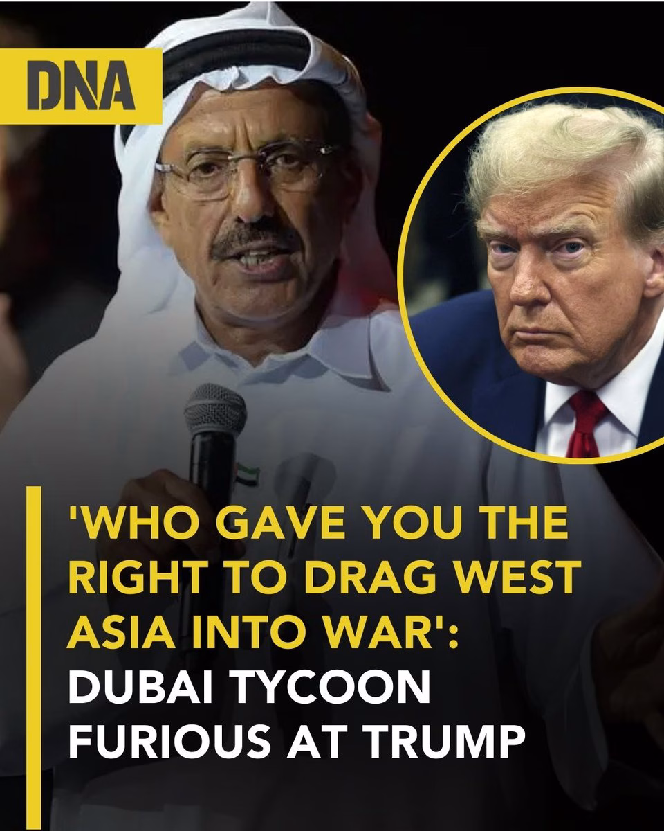 Om de afaceri emirate, fost susținător al lui Trump: Cine ți-a dat autoritatea de a trage regiunea noastră în război cu Iranul? Om de afaceri emirate, fost susținător al lui Trump: Cine ți-a dat autoritatea de a trage regiunea noastră în război cu Iranul?