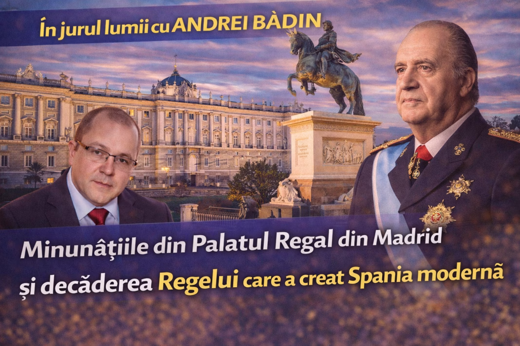 Reportaj Andrei Bădin pe YouTube: Minunățiile din Palatul Regal din Madrid și decăderea Regelui care a creat Spania modernă Reportaj Andrei Bădin pe YouTube: Minunățiile din Palatul Regal din Madrid și decăderea Regelui care a creat Spania modernă