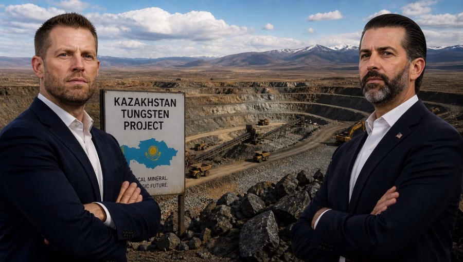 Fiii lui Trump și ai secretarului american pentru comerț vor metalele rare din Kazahstan Fiii lui Trump și ai secretarului american pentru comerț vor metalele rare din Kazahstan