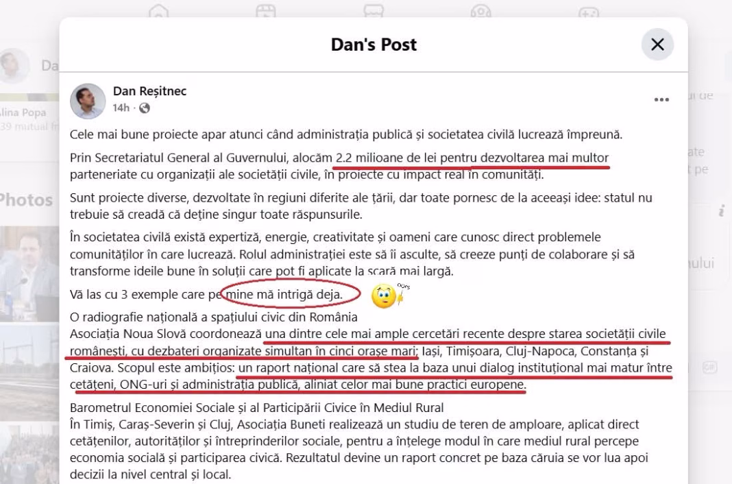 Un progresist dezvăluie afacerile omului lui Fritz la Secretariatul General al Guvernului: Cum îşi dă USR cu firma-n cap Un progresist dezvăluie afacerile omului lui Fritz la Secretariatul General al Guvernului: Cum îşi dă USR cu firma-n cap