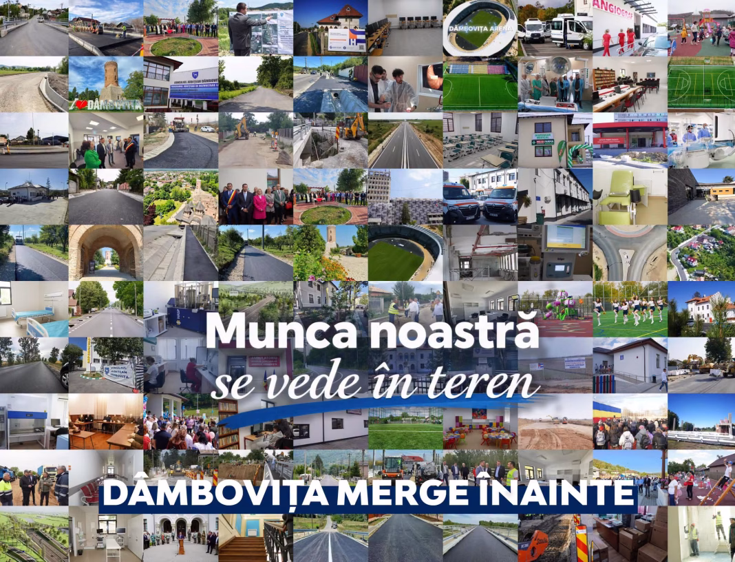 Șeful CJ Dâmbovița: 3 MILIARDE DE EURO ÎN PROIECTE ȘI INVESTIȚI Șeful CJ Dâmbovița: 3 MILIARDE DE EURO ÎN PROIECTE ȘI INVESTIȚI