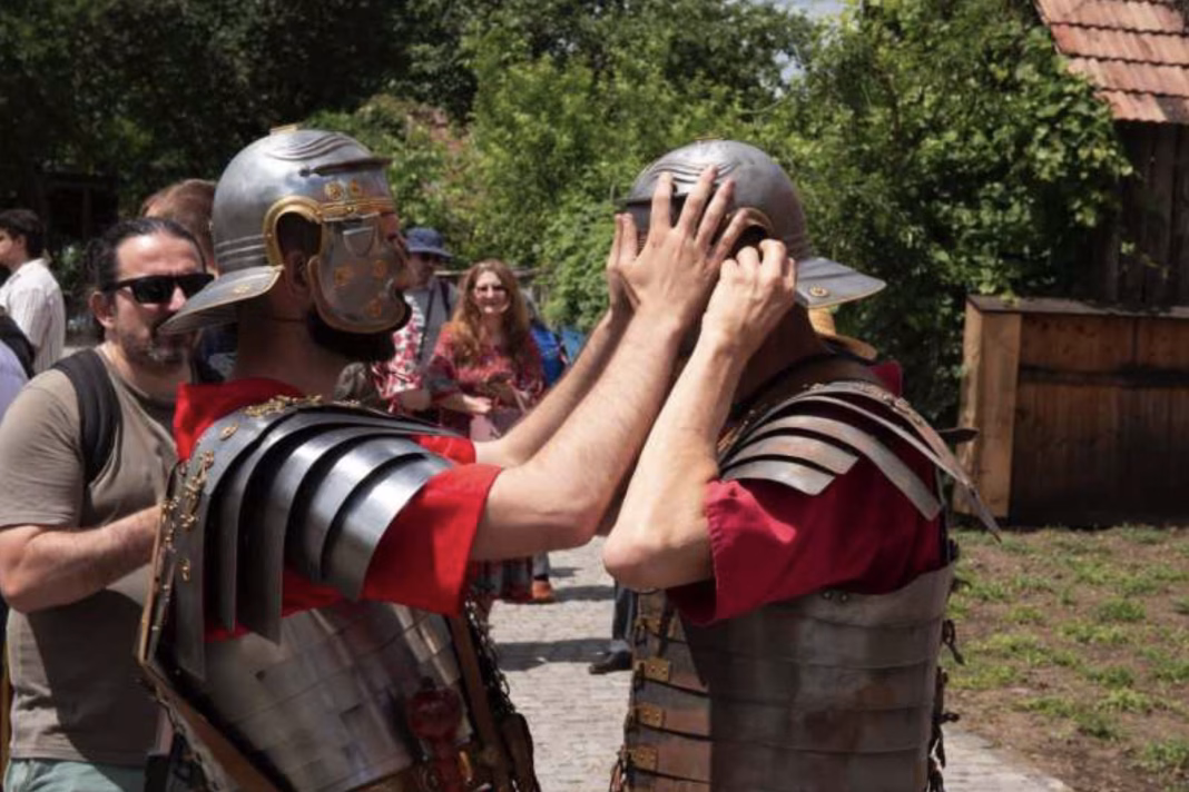 Mașina Timpului la Castrul Roman de la Călugăreni Mașina Timpului la Castrul Roman de la Călugăreni